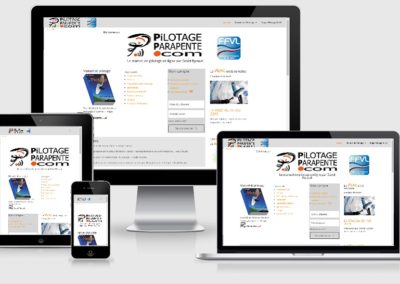 Pilotage Parapente — boutique en ligne spécialisée matériel de parapente